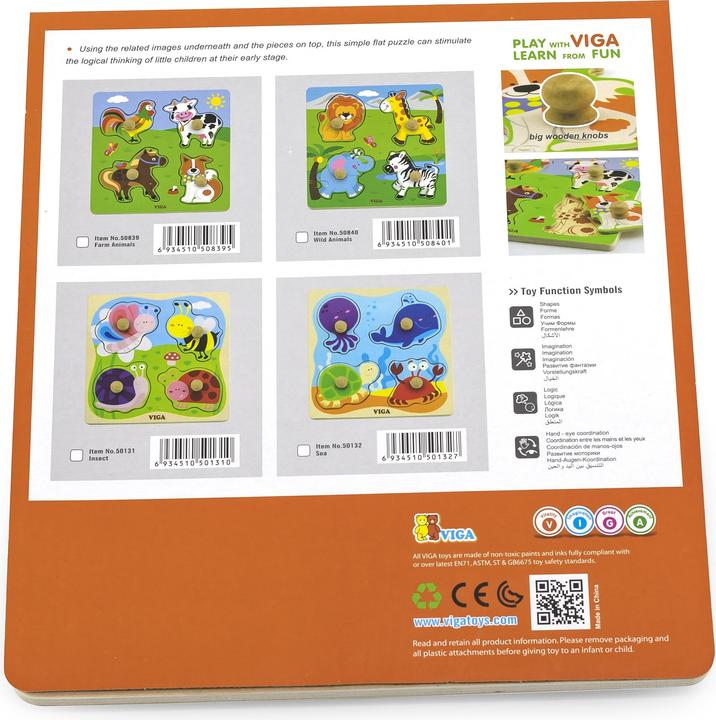 Image du produit Viga Toys Prairie (4 pièces)