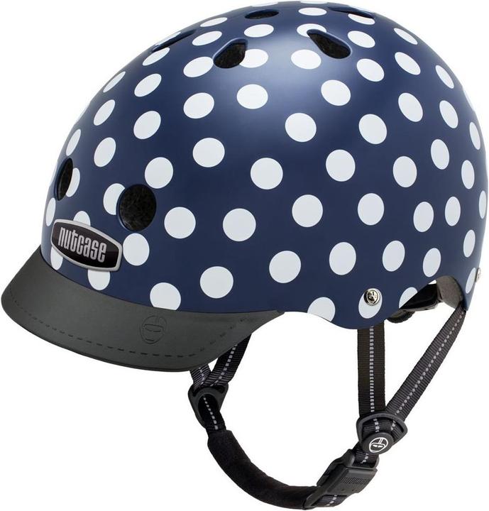 Produktbild Nutcase Navy Dots Street Helmet (56 - 60 cm)