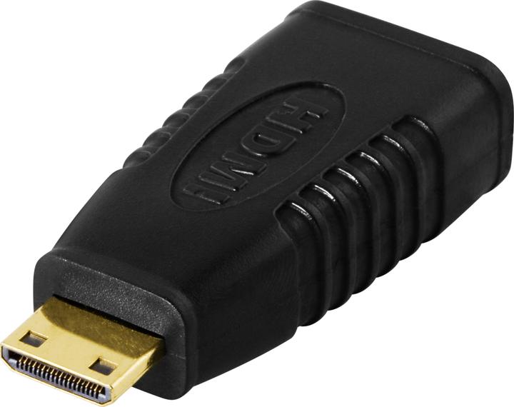 Immagine prodotto Deltaco Adattatore cavo HDMI-18 19 pin HDMI 19 pin miniHDMI Nero