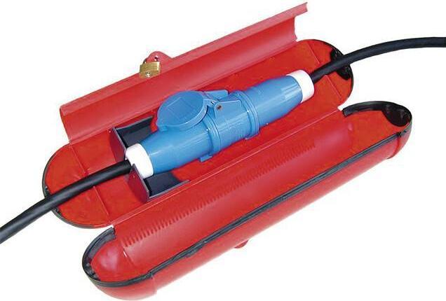 Actual product image Osculati Watertight box for electrical plugs 93x368 mm