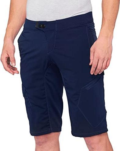 Image du produit 100% MTB WEAR Unisex Ridecamp, Bleu marine-30 Short, Bleu marine (Bleu), 30 (30)