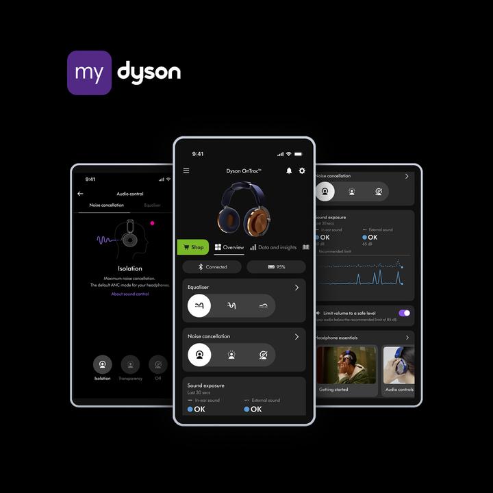 Produktbild Dyson OnTrac (ANC, 55 h, Kabelgebunden, Kabellos)