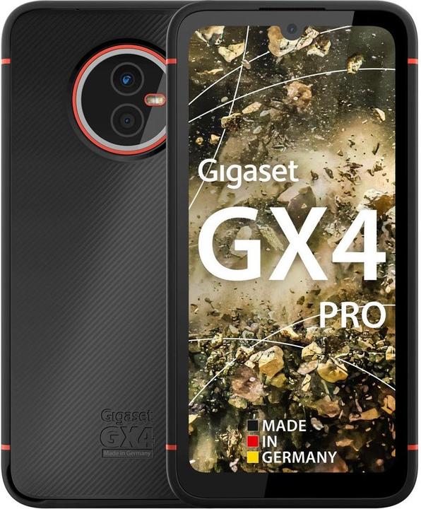 Image du produit Gigaset GX4 PRO (128 Go, Noir, 6.10", Double SIM, 4G)