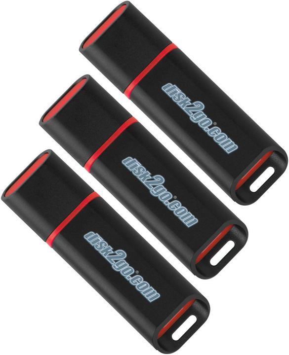 Image du produit Disk2go Passion 2.0 3-Pack (8 Go, USB-A)
