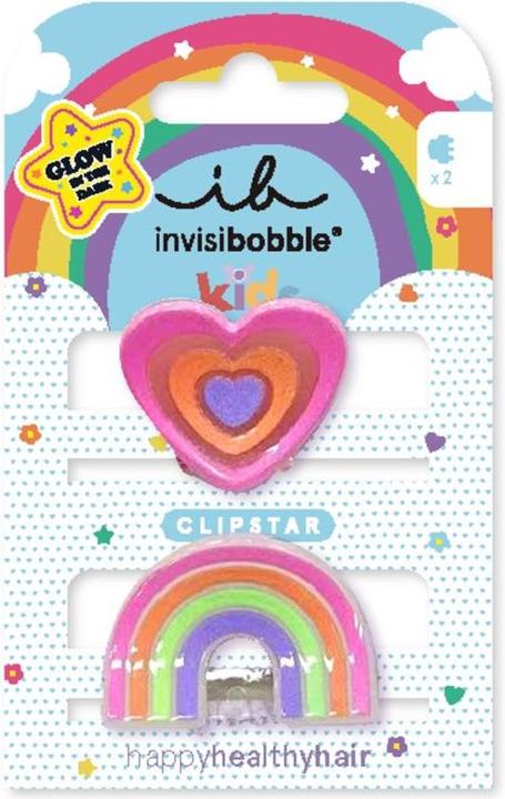 Image du produit Invisibobble Clipst Klamm Glo Kid Hear 2 (2 pcs)