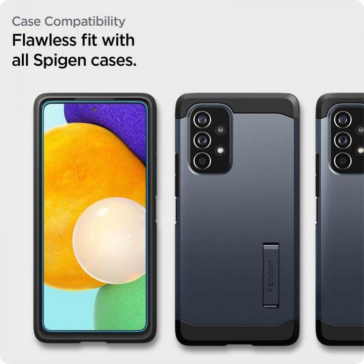 Actual product image Spigen ALM Glas tR(2P) (1 Piece, Samsung Galaxy A53 5G)
