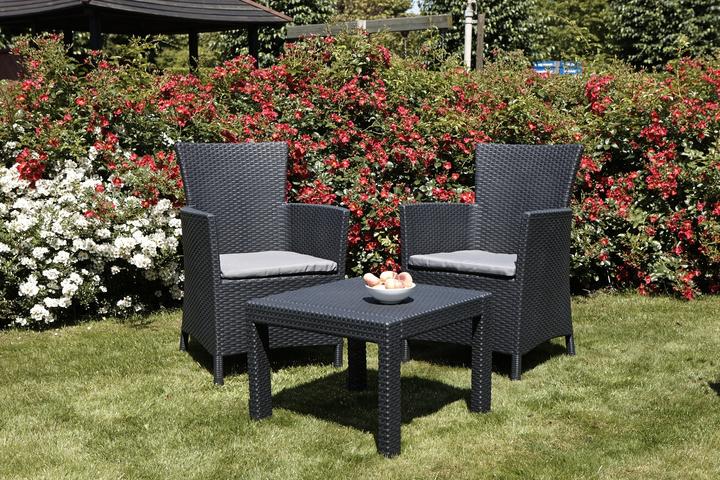 Produktbild Allibert Rinkinys Gartenmöbel Rosario Balcony Graphit