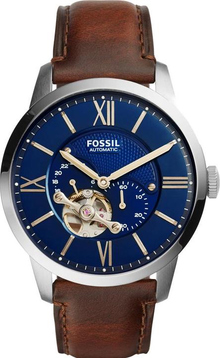 Fossil cittadino (Orologio scheletrato, Orologio da polso analogico, 44 mm)
