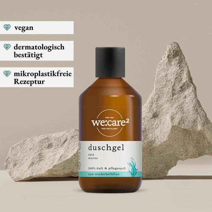 Actual product image we:care2 Duschgel, Aqua-Marine (250 ml)