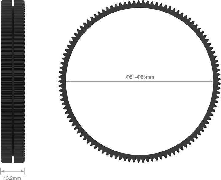 SmallRig 81- 83 Seamless Focus Gear Ring 3296