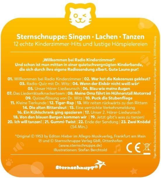 Immagine prodotto Tigermedia Tigercard- stella cadente: cantare, ridere, ballare (Tedesco)