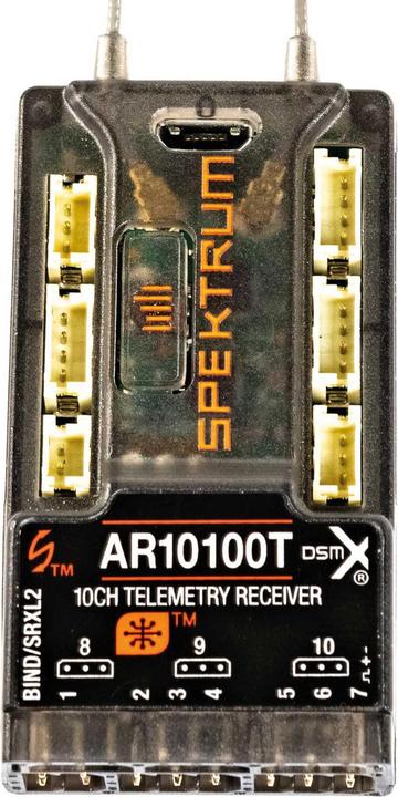 Image du produit Spektrum AR10100T Récepteur de télémétrie à 10 canaux