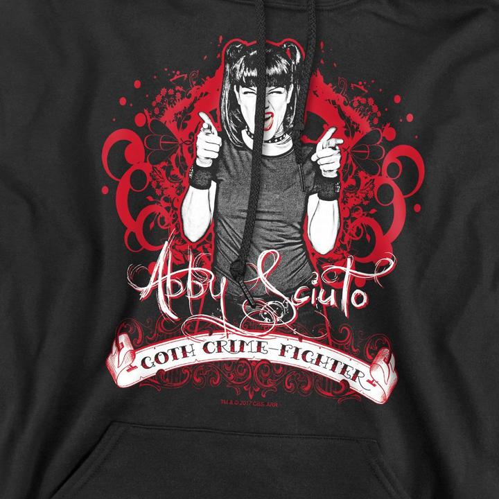 Immagine prodotto Ncis Goth Crime Fighter Felpa con Cappuccio Uomo (S)