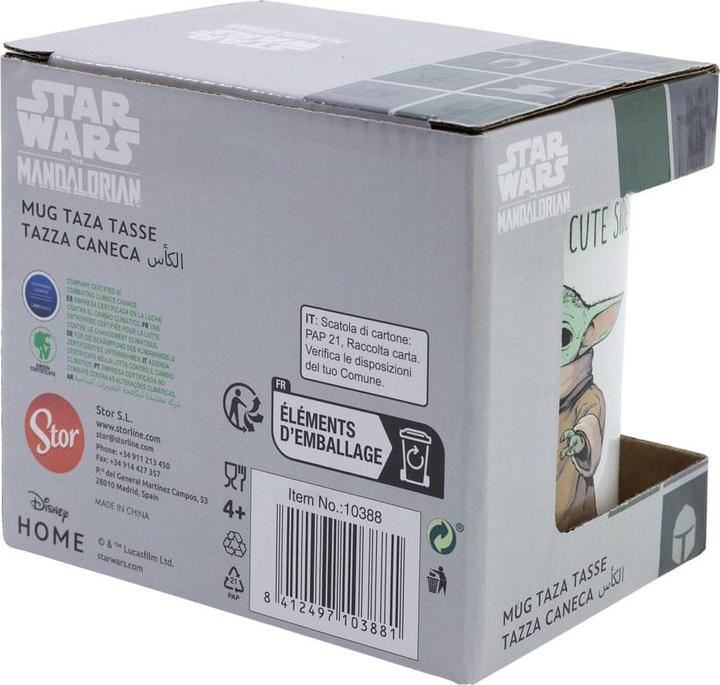 Actual product image Stor Star Wars: The Mandalorian Mug Cute Baby Grogu 325 ml (325 ml)