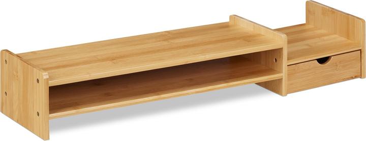 Actual product image Relaxdays Bamboo Screen Stand