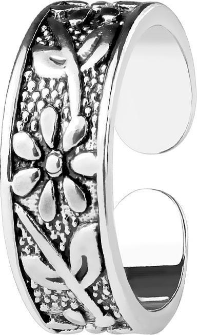 Immagine prodotto Star Piercing Anello in argento con fiore e foglie (44)