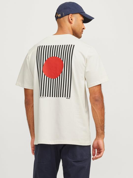 Actual product image Jack & Jones RDD Printed Round Neck T-shirt T-shirt (XXL)