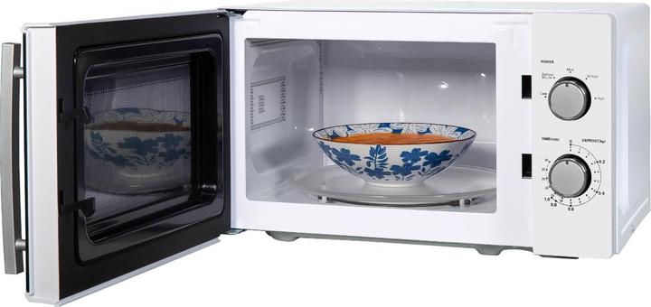 Image du produit Russell Hobbs RHM2060 – Manuelle Mikrowelle, 20 L, Weiss (Fiche CH, 20 l)