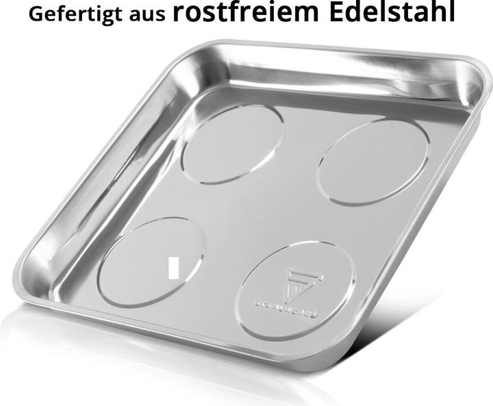 Produktbild Stahlwerk Magnetschale MS-30 ST 3er Set 270 x 292 x 30mm Magnetteller Haftschale (3 x)
