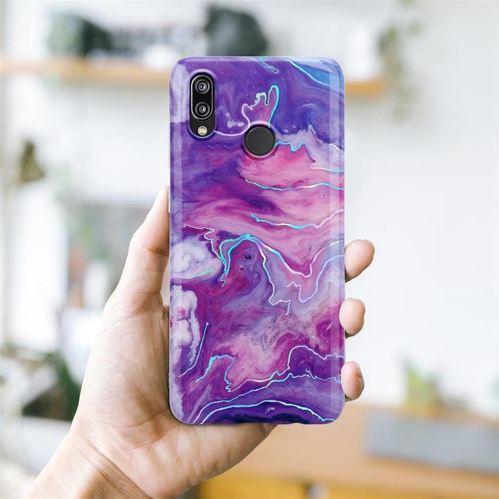 Produktbild Cadorabo IMD TPU Bunter Marmor Cover (Huawei P20 Lite)