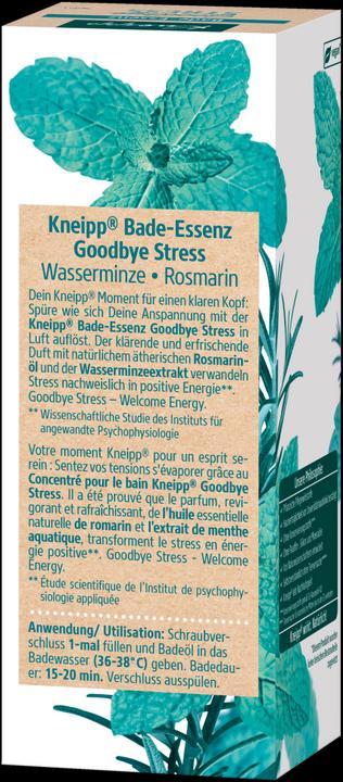 Image du produit Kneipp Concentré pour le bain Goodbye Stress (100 ml, Huile de bain)