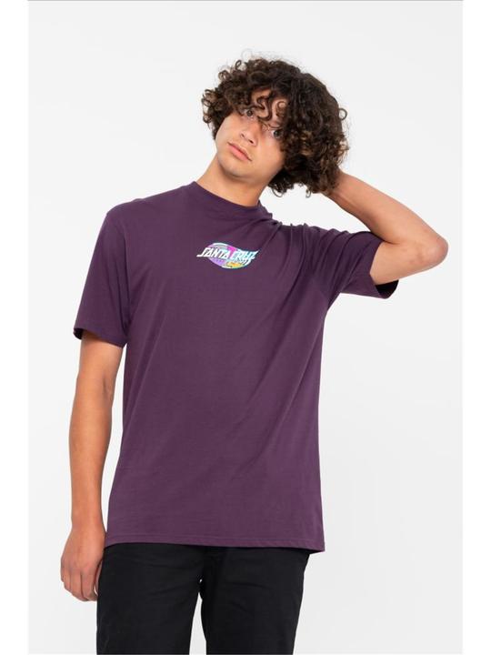 Actual product image Santa Cruz Strange Oval Strip T-Shirt (S)
