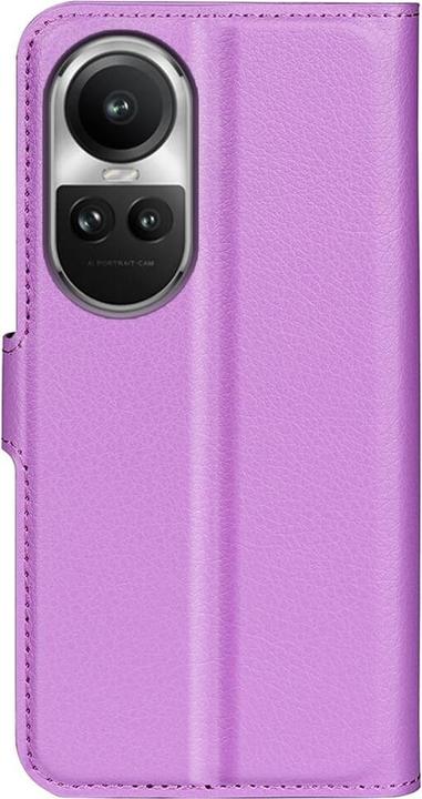 Actual product image Cover-Discount Oppo Reno10 / 10 Pro - Leather Case Cover purple (OPPO Reno 10, Oppo Reno 10 Pro)