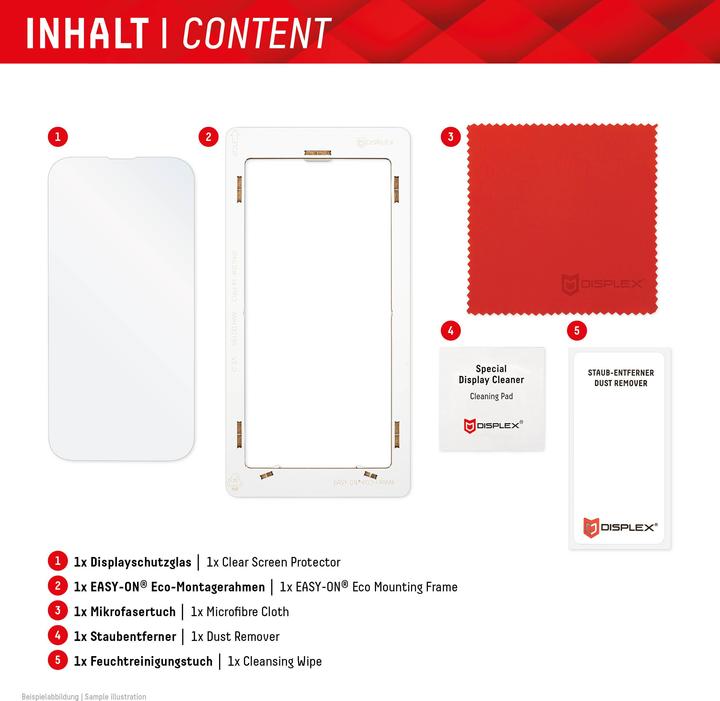 Produktbild Displex Real Glass, 2D Panzerglas (1 Stück, Samsung Galaxy A15, Samsung Galaxy A15 5G)