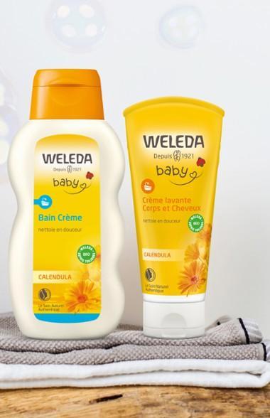 Actual product image Weleda baby calendula