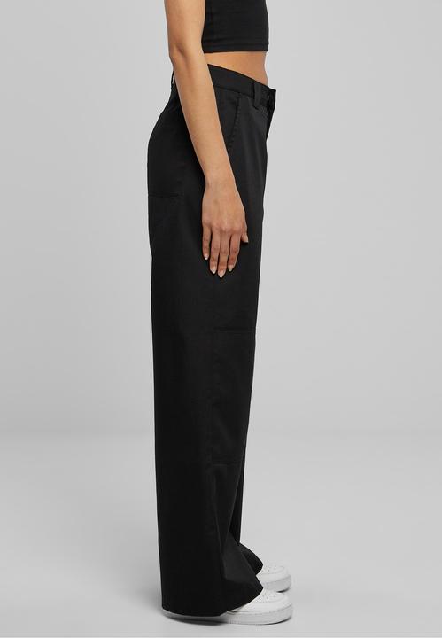 Actual product image Urban Classics Ladies Straight Leg Workwear Pants (33)