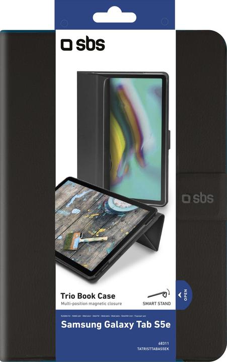 Image du produit SBS Housse de protection en forme de livre pour la Samsung Galaxy Tab S5e (Onglet Galaxy S5e)