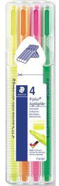 Produktbild Staedtler Textmarker triplus textsurfer 4St Box (Assortiert, 4 mm, 4 x)