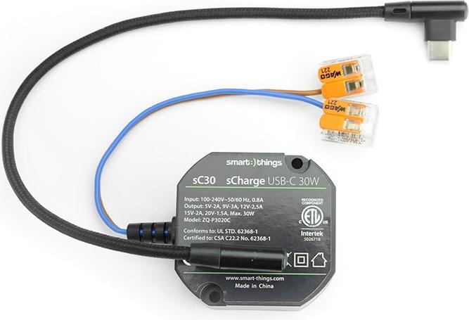 Immagine prodotto smart things sC30 sCharge Unterputz Netzteil 30W USB- C (30 W)