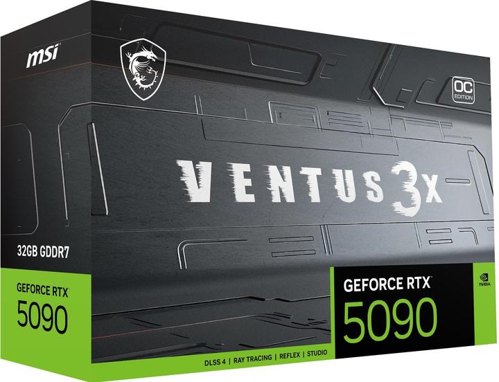 Actual product image MSI GeForce RTX 5090 VANGUARD SOC (32 GB)