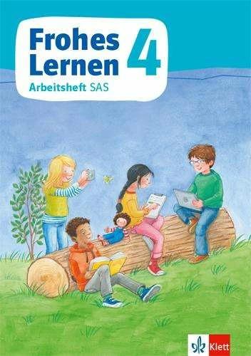 Produktbild Frohes Lernen Sprachbuch 4. Arbeitsheft in Schulausgangsschrift Klasse 4. Ausgabe Bayern (Deutsch, Ernst Klett Verlag, 2023)