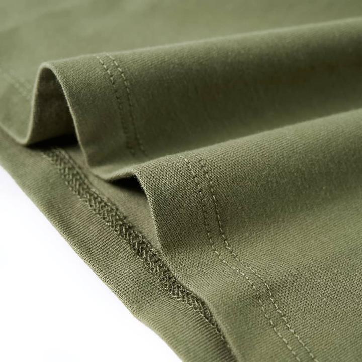 Immagine prodotto VidaXL Camicia da bambino a maniche lunghe kaki 104,Materiale: 95 % cotone. 5 (104)