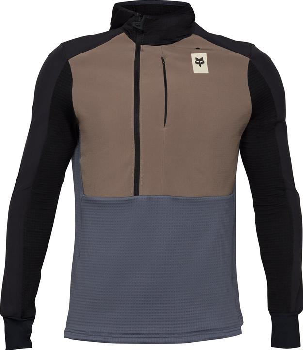 Fox Hoody 24 Defend Thermal Hoodie Ash