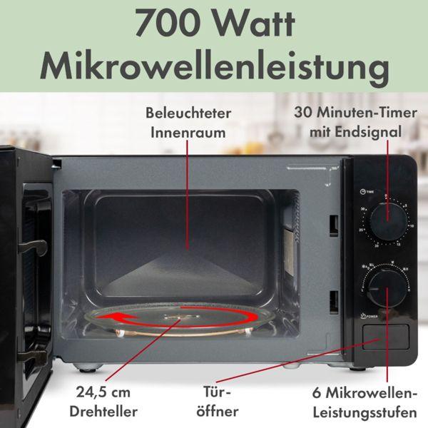 Actual product image Bomann MW 6014 CB black (20 l)