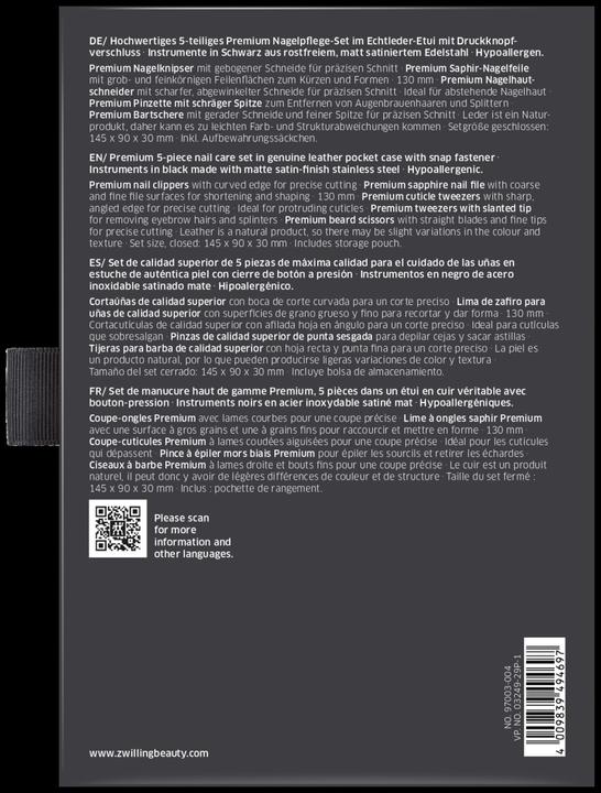 Produktbild Zwilling Maniküre Pediküre Set