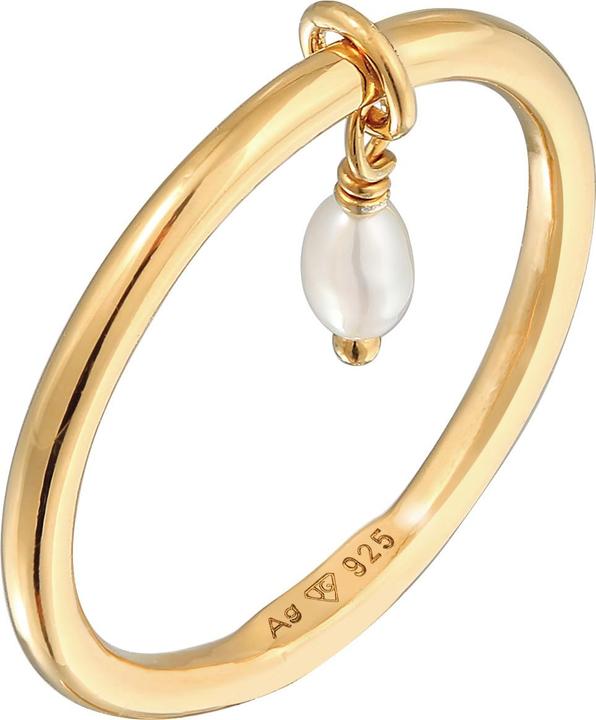 Produktbild Elli Bandring, Perle, Perlenring (54, 925 Silber)