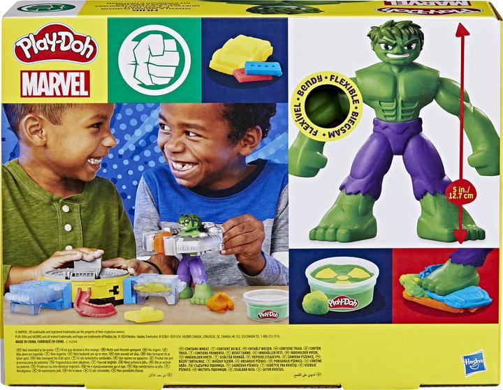Play-Doh Hulk squeeze butterfly fun