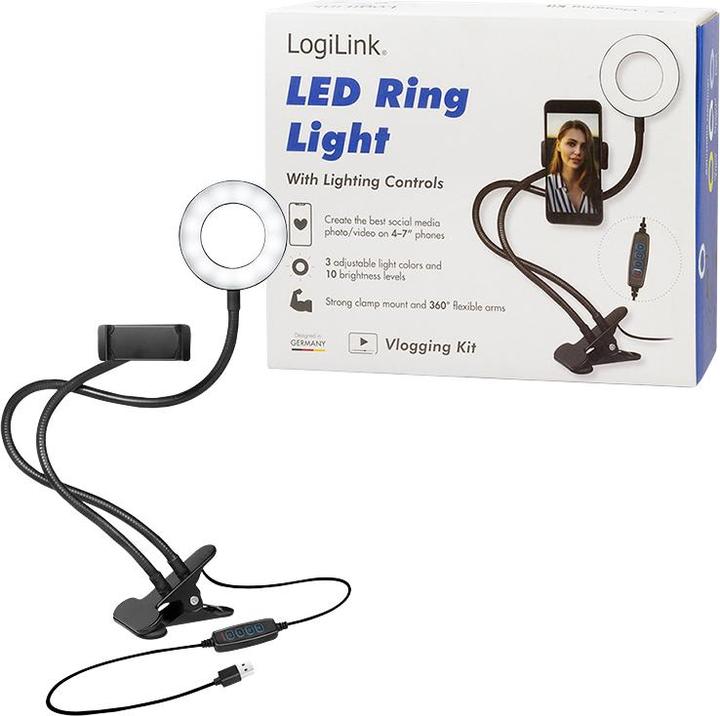 Produktbild LogiLink AA0150 (Ringleuchte)