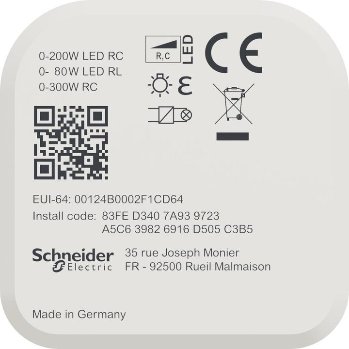 Produktbild LK Wiser Multiwire LED Dimmer Puck, 200W (Dimmaktor)