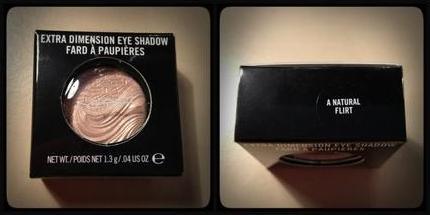 Actual product image MAC Cosmetics Extra Dimension Eye Shadow (A Natural Flirt)