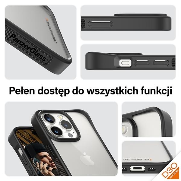 Actual product image PanzerGlass ClearCase with D3O (Apple iPhone 15 Pro)