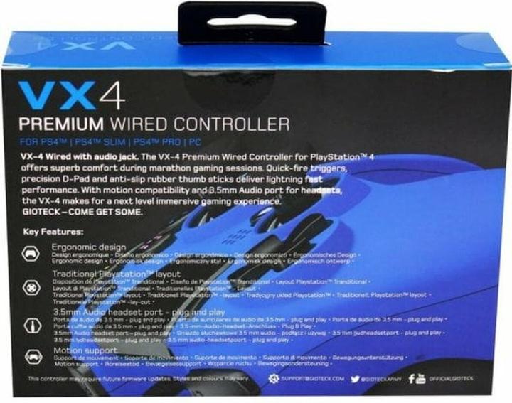 Actual product image Gioteck VX4 (PC, PS4)