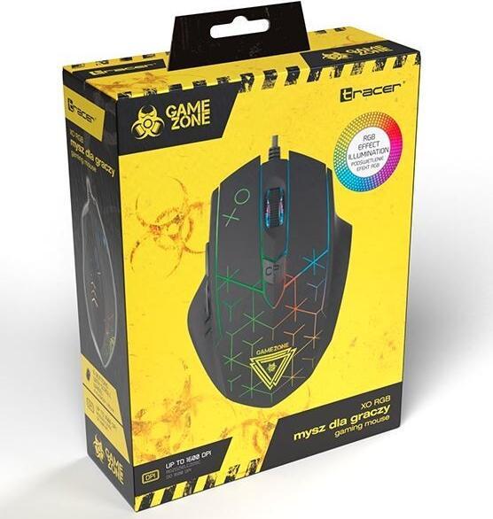 Produktbild Tracer 46797 Game Zone XO RGB Gaming Mouse (Kabelgebunden)