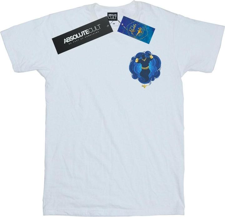 Disney Aladdin Movie Genie Breast Print TShirt (M)