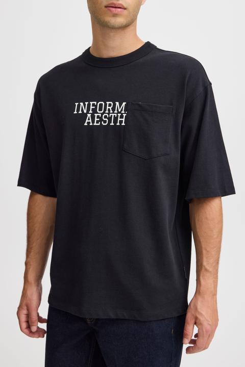 Image du produit Casual Friday CFTUE tee with print and chestpocket 20505315 (L)