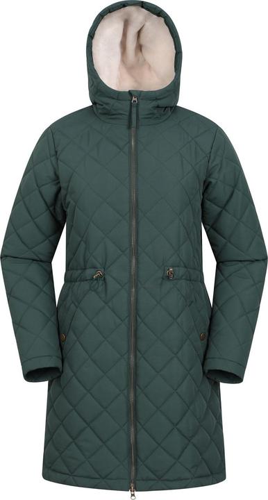 Immagine prodotto Mountain Warehouse Donna/Ladies Missouri Giacca trapuntata foderata di pelliccia sintetica (36)